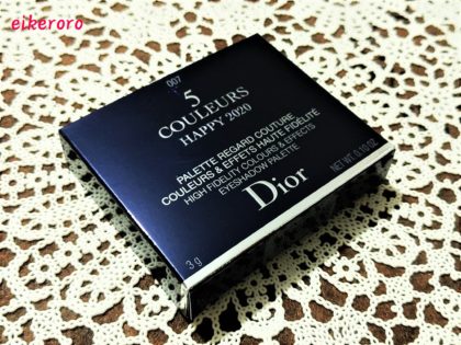 Dior(ディオール) ホリデーコレクション(Happy2020) サンククルール 007 パーティーインカラーズ 外箱