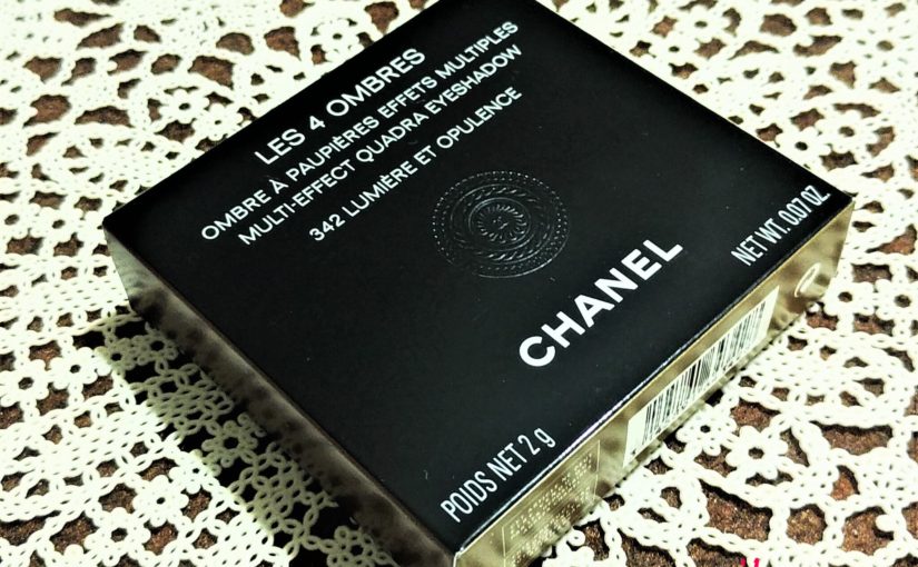シャネル(CHANEL) アイシャドウ レキャトルオンブル 342 ルミエールエオリュロンス 外箱
