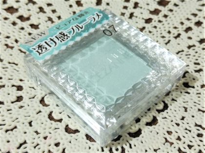 セザンヌ春新作(発売：2月14日)「シングルカラーアイシャドウ」パッケージ