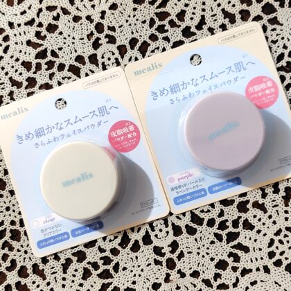 セリア Seria メアリス mealis フェイスパウダー クリア パープル
