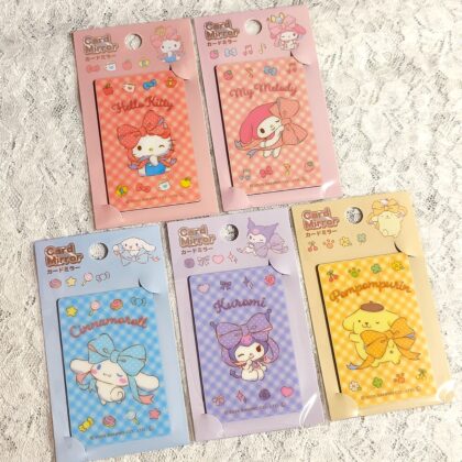 ダイソー 100均 サンリオ カードミラー ハローキティ マイメロディ クロミ シナモロール ポムポムプリン