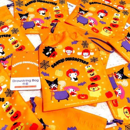 ダイソー ハロウィン サンリオキャラクターズ 巾着
