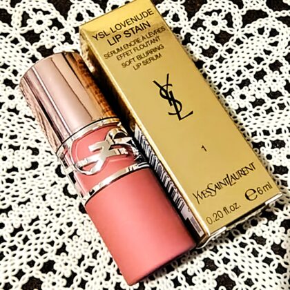 イヴサンローラン YSL ラブヌード リップ ステイン 1 アンドレスド ピンク（限定）